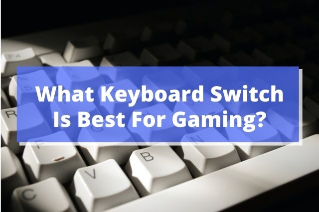 What Keyboard Switch Is Best For Gaming?